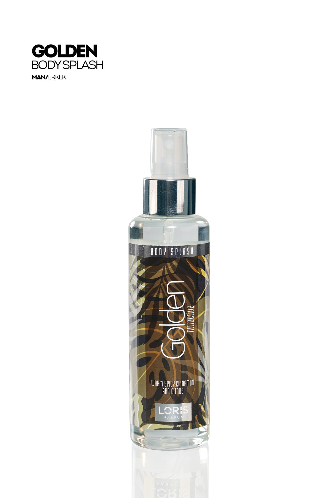 160 ml. Bodyspray Golden