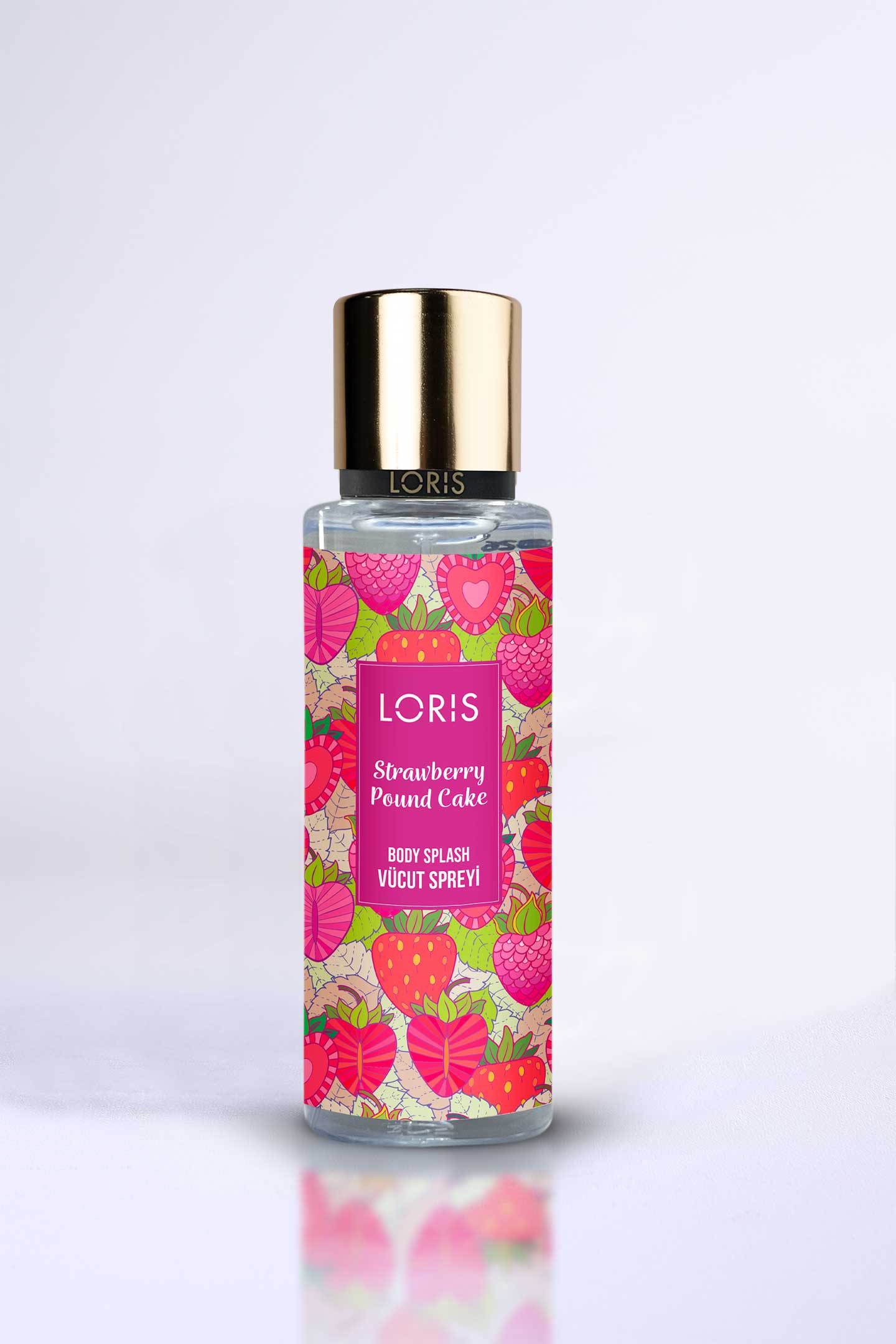 Body spray 250 ml. Strawberry Pound Cake