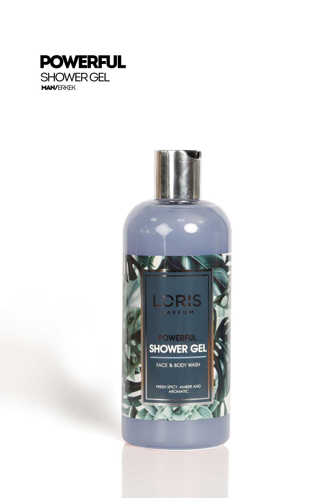 430 ml. Shower gel Powerfull