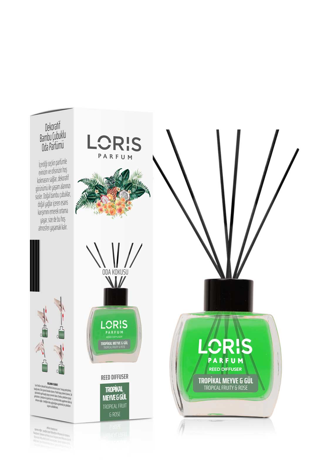 Tropischer Wald &Rose Raumduft 120 ML